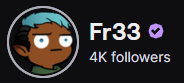 📢 We just hit 4,000 Follower on #Twitch

I still don't know what I've done to deserve a fraction of the love you guys provide. But I promise i'll continue to work hard to pay you all back 😳

I love you guys &lt;3