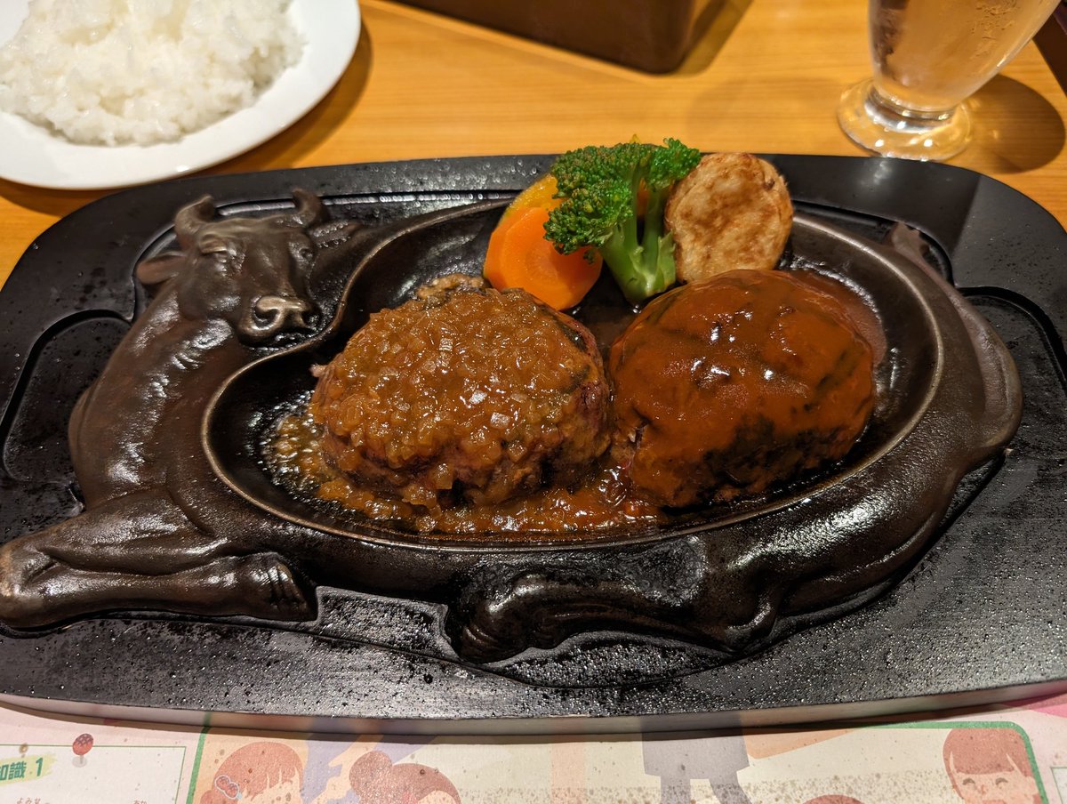 ytsyanai's tweet photo. 先週は浜松で開催された人工知能学会に参加しました。
地元の方々との交流など学びと出会いの場が���りました。
静岡で人気のさわやかでハンバーグを食べました。
昨日帰宅しましたが、普通に仕事もしてかなり忙しかったです。
#人工知能学会 #jsai2024 #浜松 #YTS #モダーノテクノロジーズ https://t.co/LTPwidSS14
