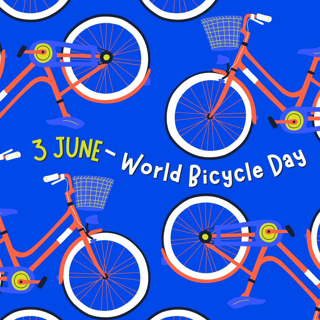 🚲 = clean transportation

🚲 = #ClimateAction

🚲 = access to education & health care

🚲 = improved health & fitness

More about how bicycles benefit people & 🌏 on Monday's #WorldBicycleDay: un.org/en/observances…