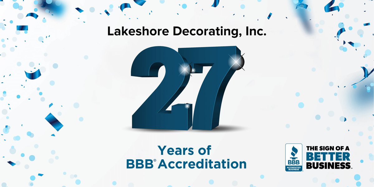 Proud to be accredited by @BetterBusinessBureau for 27 years! We have an A+ Rating and are ready to partner with any Managed Community or Individual Residence as your Professional Painting Solution.