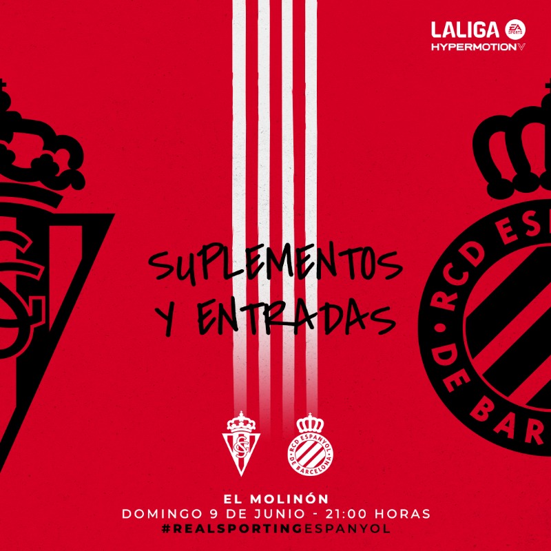 RealSporting's tweet photo. 🎟 Suplementos y entradas para el partido de ida del play-off.

ℹ Aquí tienes toda la información.