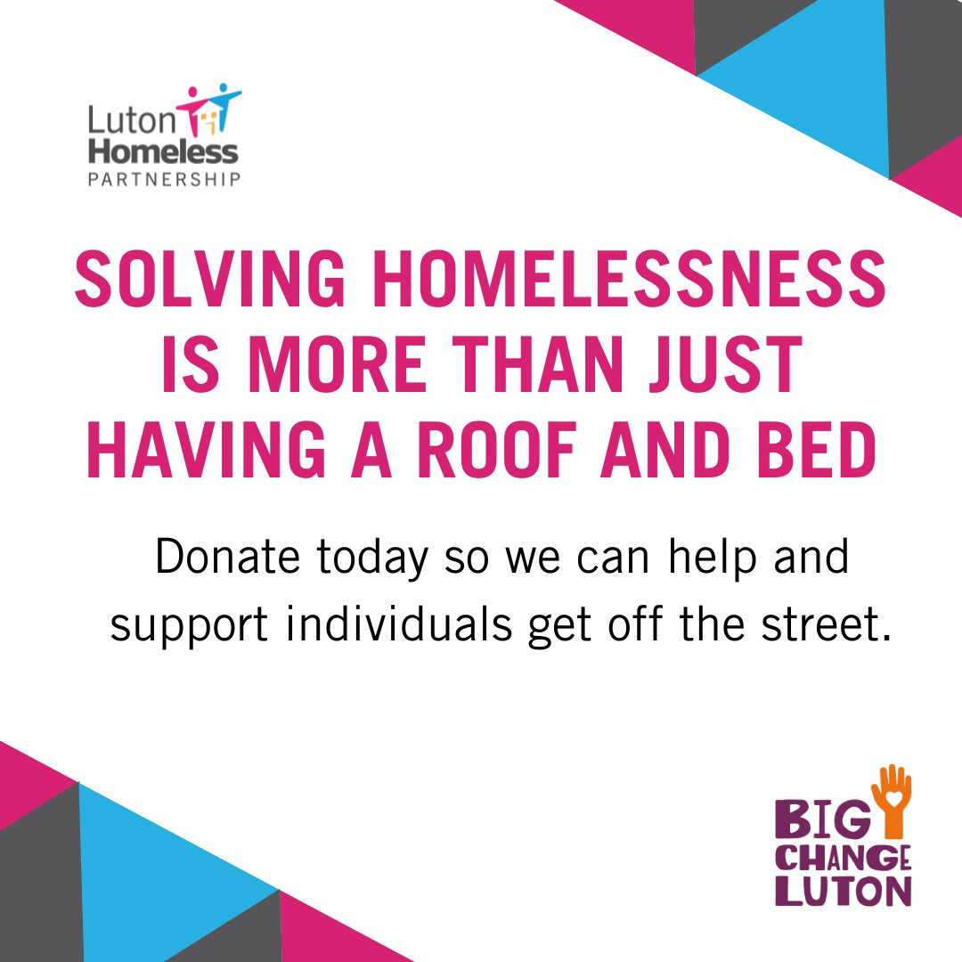 Luton Homeless Partnership tweet media