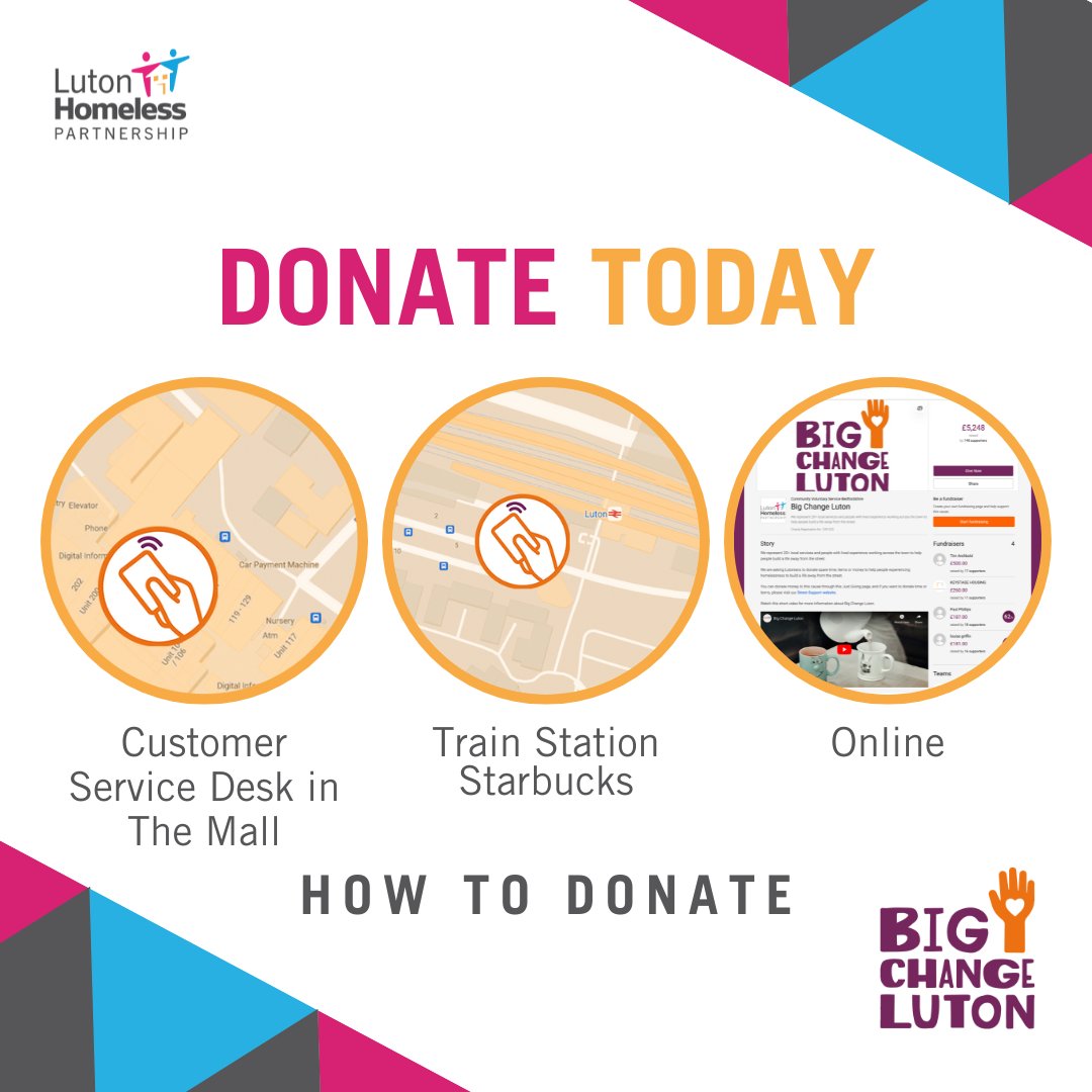 Luton Homeless Partnership tweet media