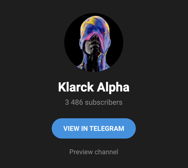 I have TG channel where I post plenty of alpha.

Make sure to follow it if you didn't yet.

Link - h...