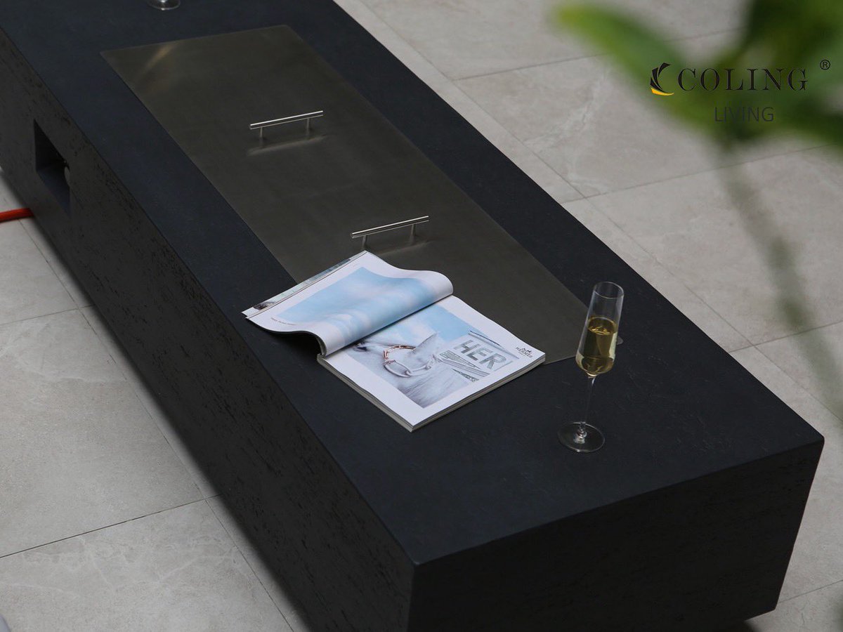 VickyChen122's tweet photo. Outdoor gas fire pit table with 304 stainless steel burner cover 

#2024outdoorliving #concretefirepit #patiofurniture #gardenidea #cozyhomedesign #colingliving #colingstone #gfrcmanufacturer https://t.co/jkEYE9BN3A