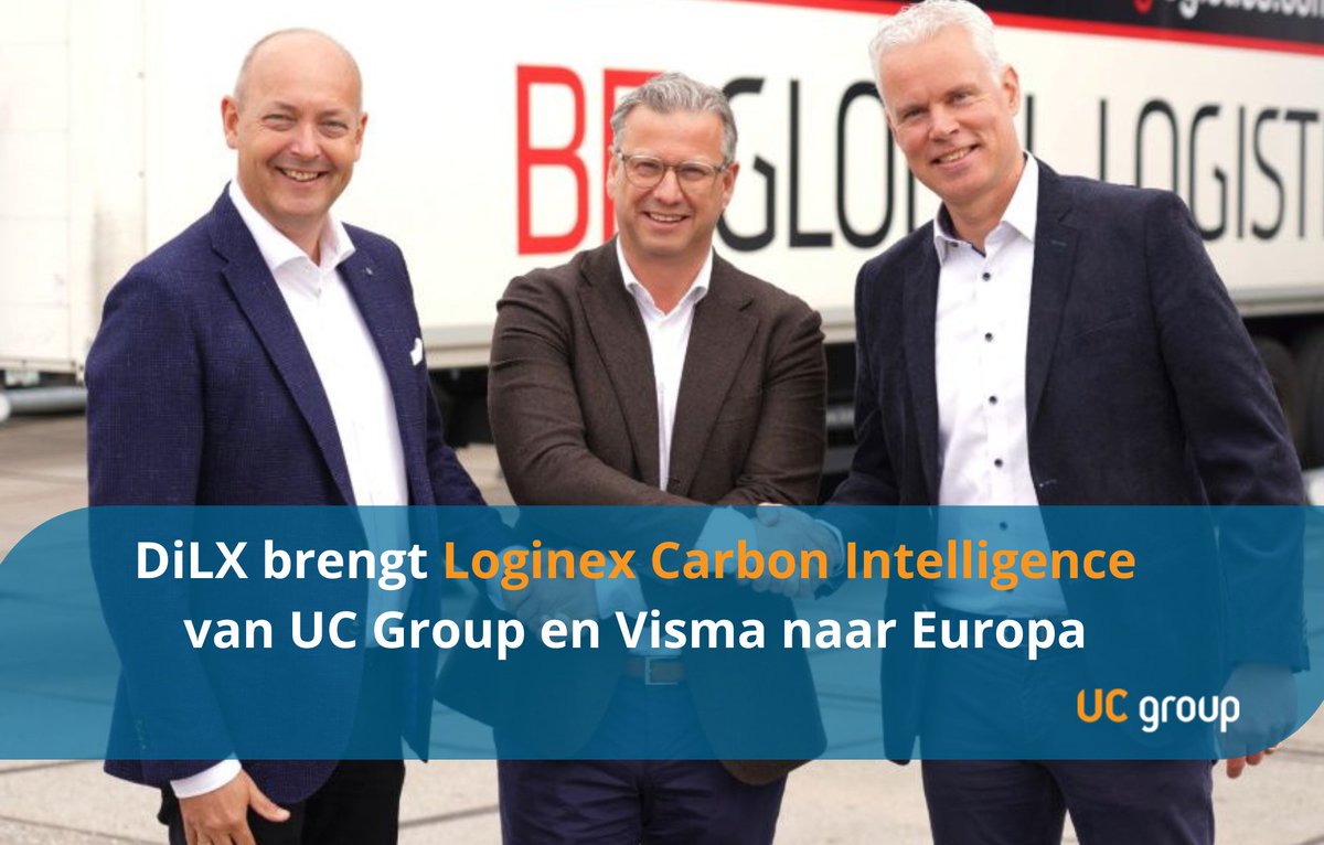Vorige week hebben we officieel de samenwerking tussen DiLX B.V. (A Gateway Group Company) en Visma Connect B.V. gevierd! Ontdek hoe wij Europa gaan veroveren met onze innovatieve logistieke oplossing: Loginex Carbon Intelligence! Lees hier meer: ow.ly/fgkw50S6JVR