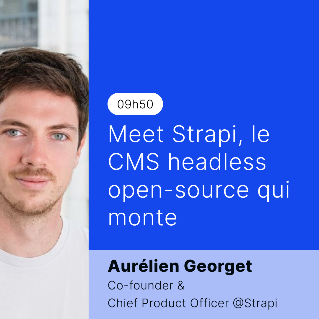 Kaliop's tweet photo. [Headless Exp. Conf'📆] Pour célébrer la sortie de sa version 5, le CMS @strapijs sera à l'honneur !
Découvrez l'histoire, les spécificités et la roadmap de Strapi avec @aureliengeorget, Co-fondateur et Chief Product👉 https://t.co/Uye2MDhHPw
#headlesscms #strapi #CMSheadless https://t.co/1AcXYkTbxK