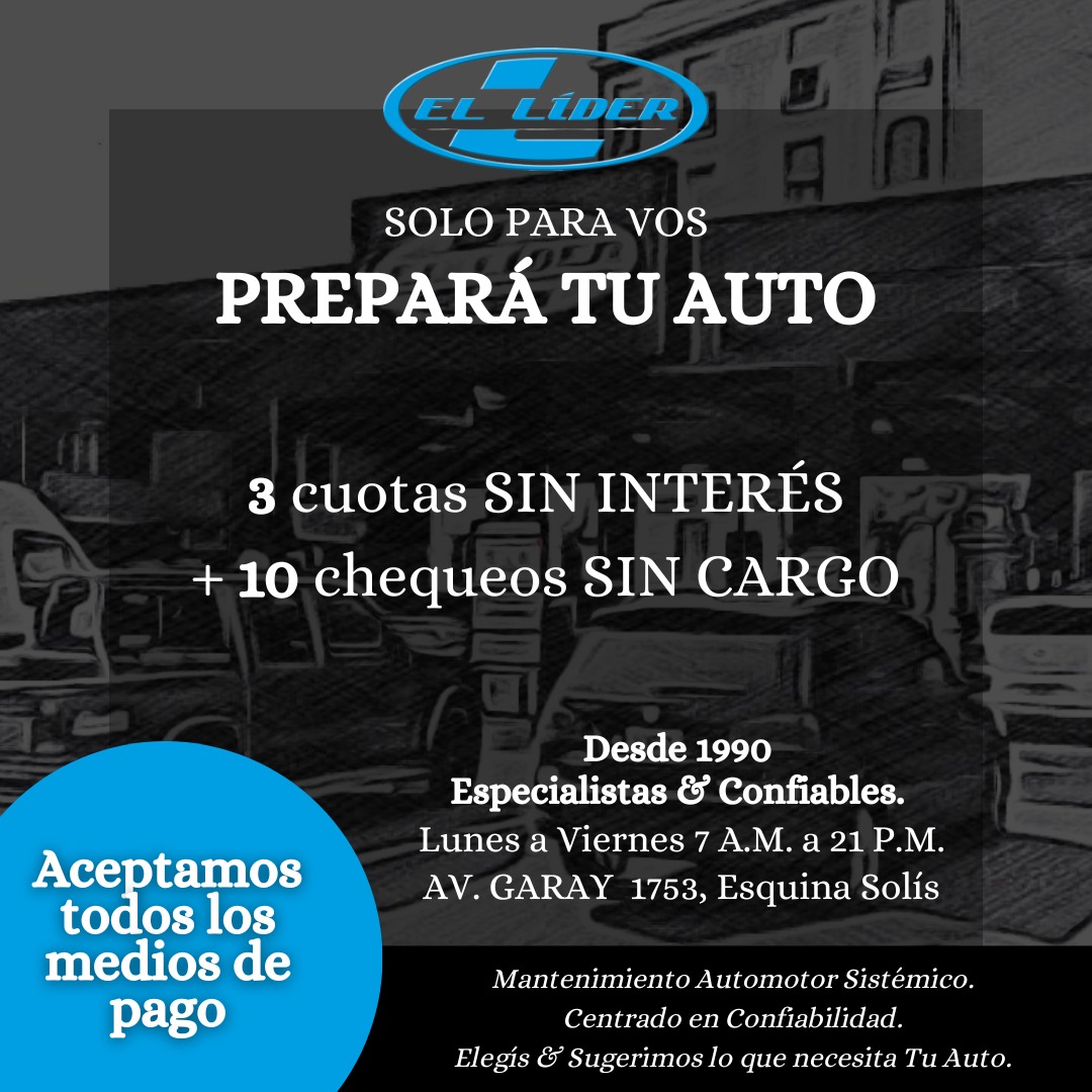 El Líder Lubricentro 🚗 Especialistas y confiables 📍Av Juan de Garay 1753 (esq Solis) Lunes a Viernes 7 AM a 21 PM Comunicate 🔗 wa.me/5491160939339?… #lubricentro #auto #caba #transito #vehiculo