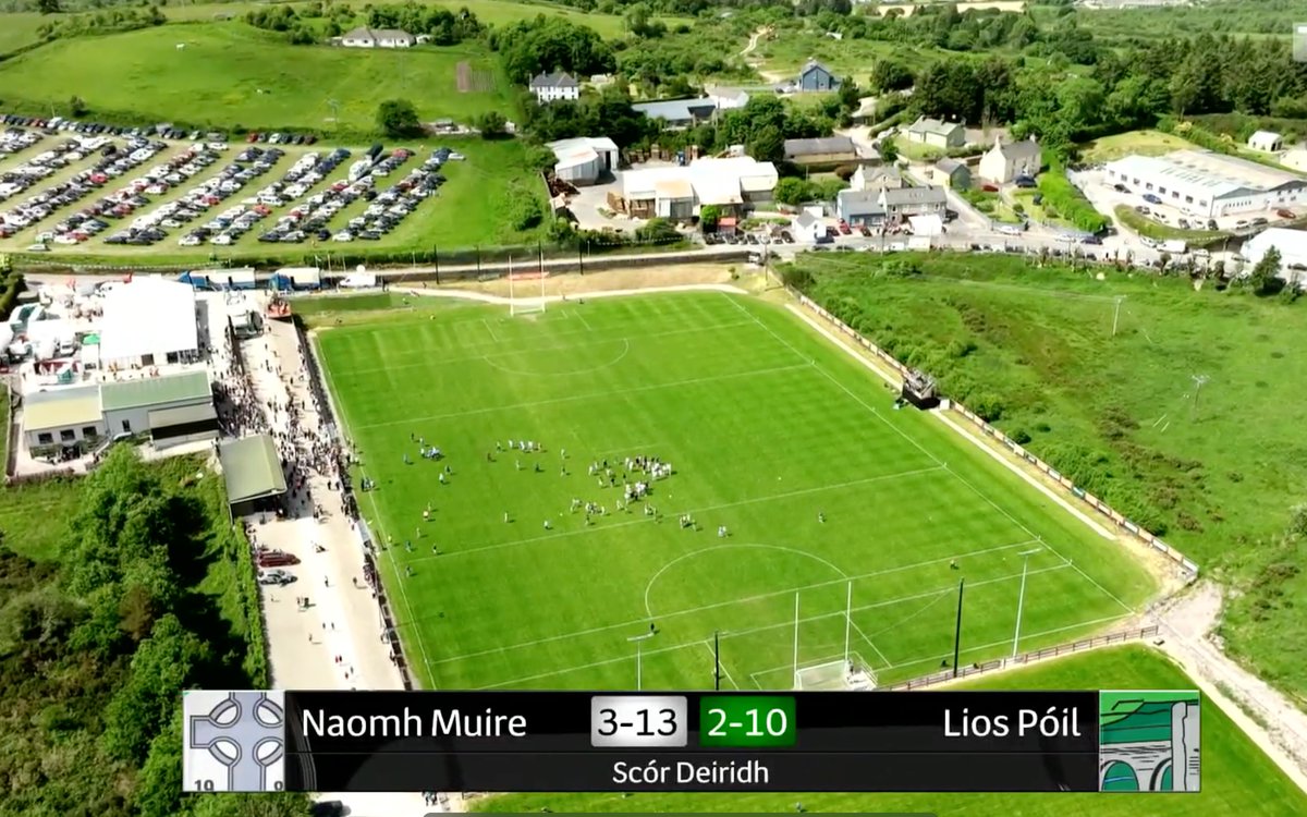SportTG4's tweet photo. Scór Lán-Ama

@LiosPoil_CLG 2-10
@NaomhMuire  3-13

Comhghairdeas le Naomh Muire, Curaidh Shóisir na bhFear 2024 🏆🥳

Mí-ádh ar Lios Póil. https://t.co/eEX7RNByqm