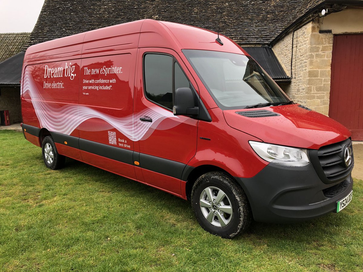 MBVansUK's tweet photo. Thrilled to see our national dealers and partners at the new eSprinter training event! 🚐⚡️
 
The new eSprinter panel van is our most versatile electric van yet, packed with impressive features.

Book your test drive today: https://t.co/XMi5taD034 #eSprinter #MercedesBenzVansUK https://t.co/8MzJcREzwn