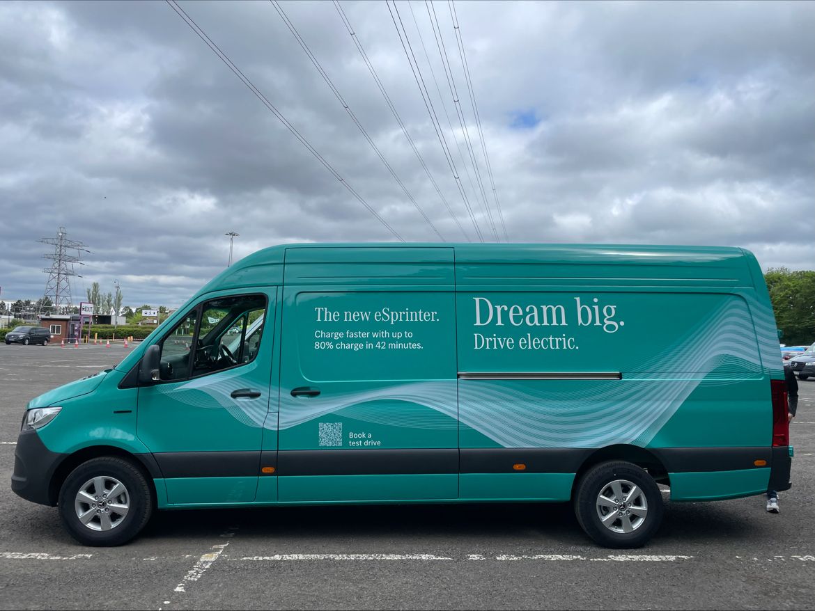 MBVansUK's tweet photo. Thrilled to see our national dealers and partners at the new eSprinter training event! 🚐⚡️
 
The new eSprinter panel van is our most versatile electric van yet, packed with impressive features.

Book your test drive today: https://t.co/XMi5taD034 #eSprinter #MercedesBenzVansUK https://t.co/8MzJcREzwn