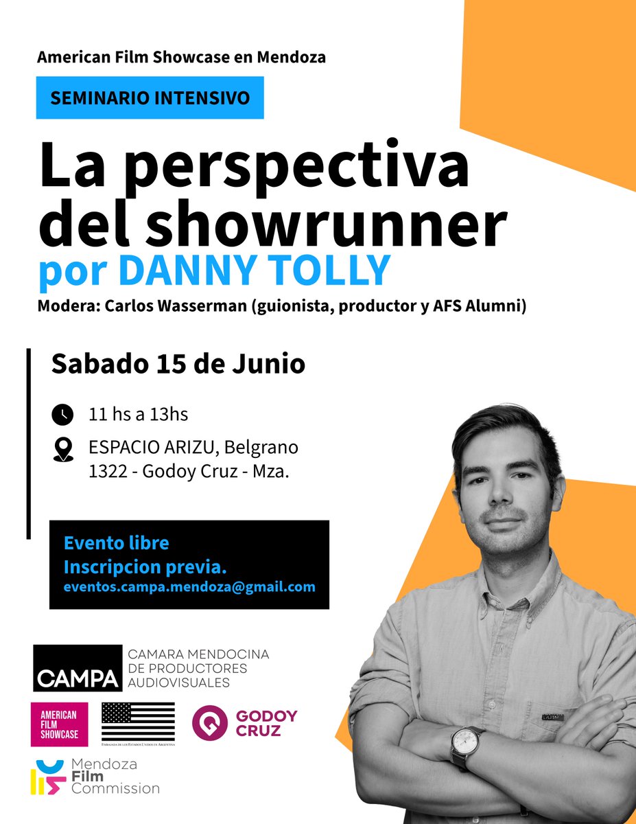 Muy feliz de llevar y moderar esta capacitación gratuita en Mendoza de la mano del @americanfilmshowcase 
Muchas gracias a la Mendoza Film Commission y a la Cámara de Productores de Mendoza por esta gran iniciativa