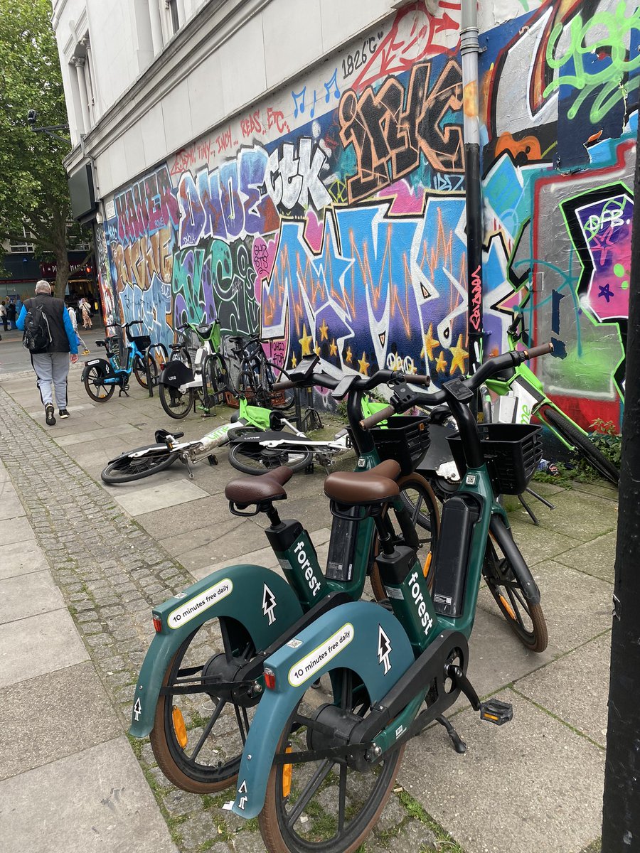 Seriously <a href="/limebike/">Lime</a> these racks are not for your or your customers use - over half the public racks not available for people to use - please block the gps for this spot. Dorrell Place off Brixton High street