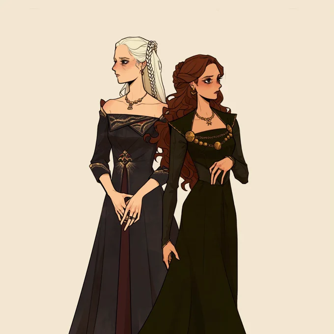 alicent holds love for the enemy…#rhaenicent #houseofthedragon #rhaenyra #rhaenyratargaryen #alicent #alicenthightower 
