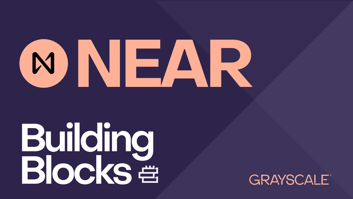 Grayscale's tweet photo. Explore the $NEAR Protocol: fast, cost-effective, and user-friendly. NEAR scales user onboarding efficiently, though fee revenue is still low compared to competitors.

Read the NEW Building Blocks: https://t.co/9LhAQRZCCt https://t.co/CRLPMBPg63