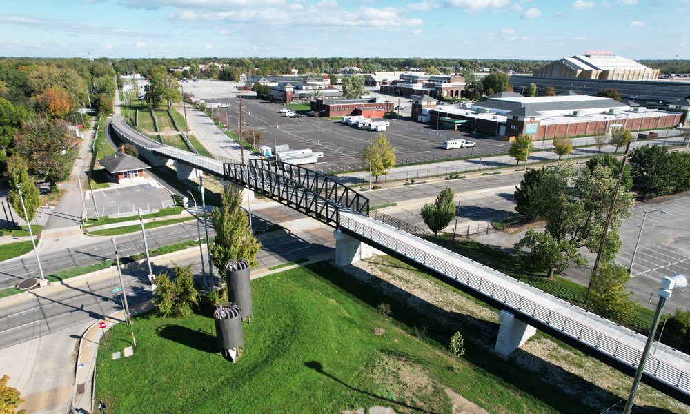 CALL TO ACTION: Our team at the city is in the process of applying for a combined grant to build pedestrian bridges over two highly-used trail intersections, for the new Nickel Plate Trail across 82nd Street and the Monon Trail across 86th Street. Both of these will be (1/3)
