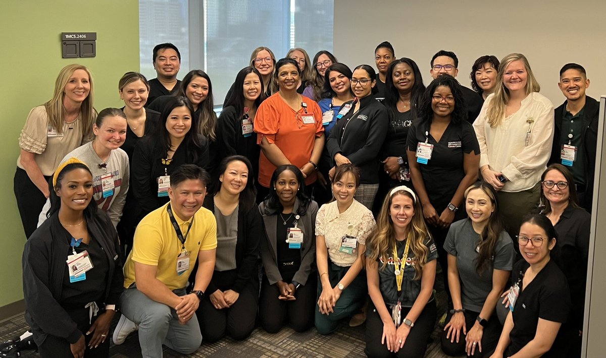 Phase III launch of MD Anderson’s nurse navigation program. This group of GI/CR navigators are ready to bring the patient experience from excellent to exceptional!