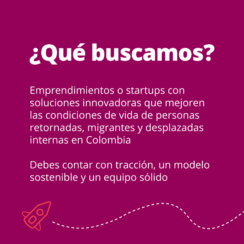 WFP_es's tweet photo. 🚀En nuestro Hub Regional de Innovación #HZero lanzamos el programa #EnRumbo30 para acelerar soluciones innovadoras que impacten positivamente población retornada, migrante y desplazada en Colombia.

@WFP_Colombia