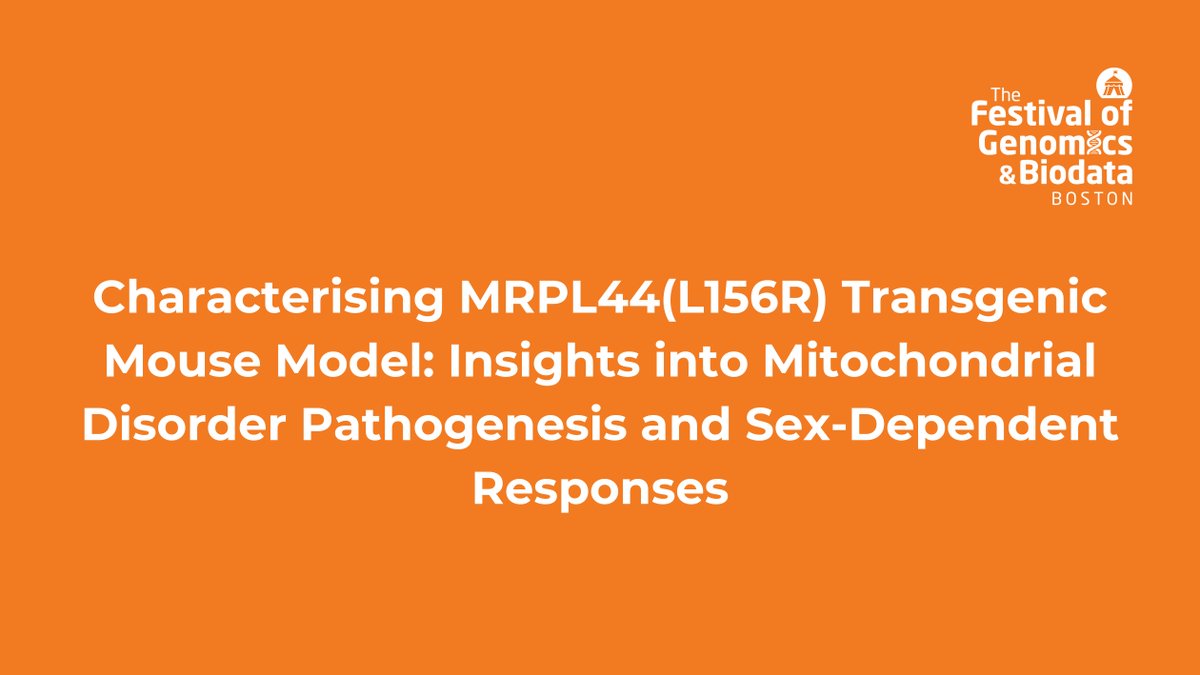 Front Line Genomics tweet media