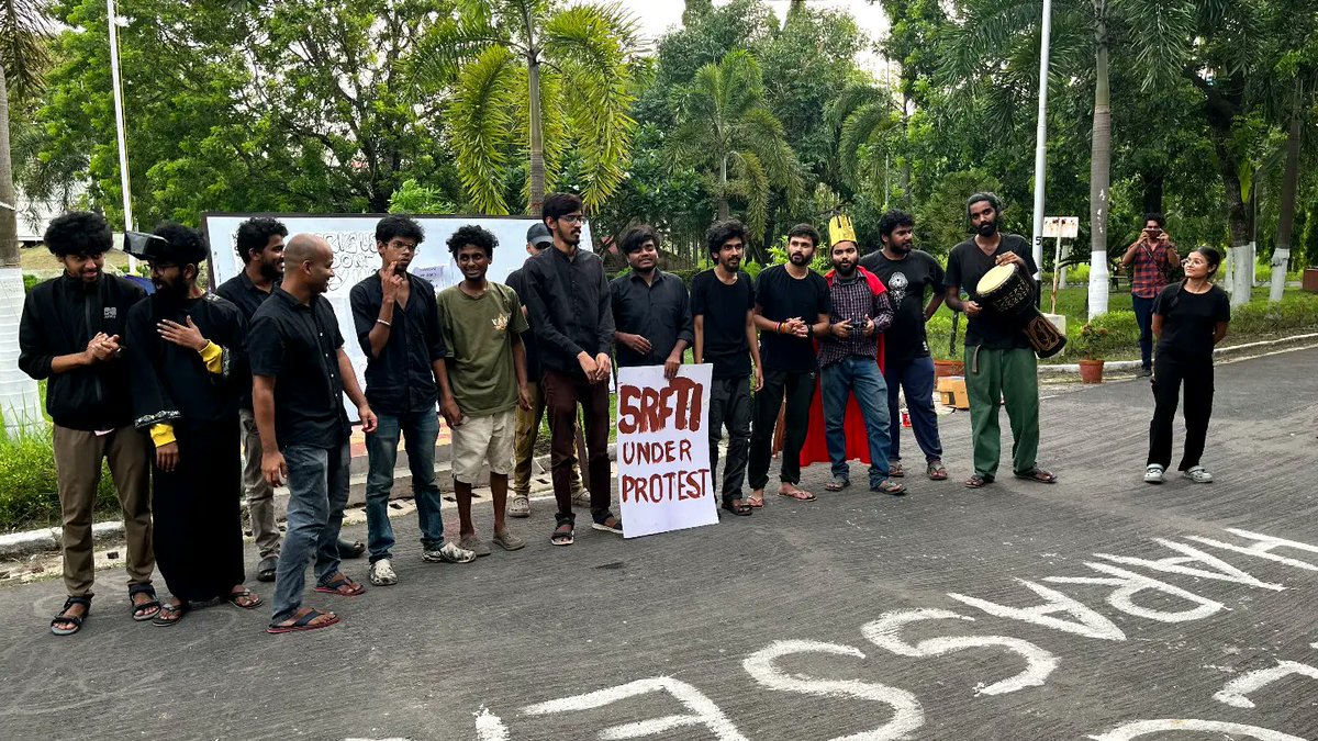 "There may be times when we are powerless to prevent injustice, but there must never be a time when we fail to protest." (Elie Wiesel). Screengrabs from the street play titled "VOICES UNSEEN" directed by Faseen Mukhtar.

#srftiunderprotest #saynotocctv