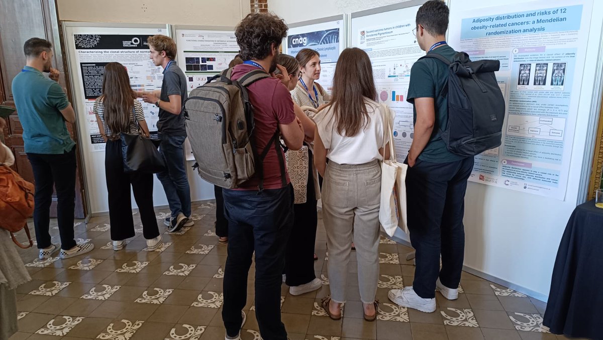 bbglab's tweet photo. The #BiomedConference is going on. 
Having interesting  and useful discussions with other researchers during the poster session. https://t.co/uhiti7H6VE