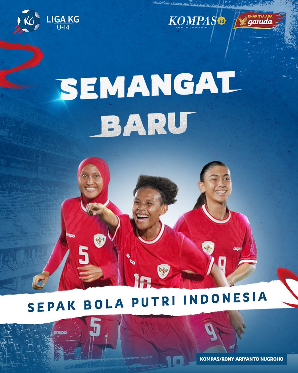 Kemenangan 5-1 atas Singapura bagi timnas putri Indonesia. Semoga kemenangan ini menjadi awal yang baik untuk masa depan sepak bola putri Indonesia.

Powered by <a href="/kacang_garuda/">Kacang Garuda</a>
Managed by <a href="/hariankompas/">Harian Kompas</a>

#LigaKompasKacangGaruda2023 #AyokMainLagi #JanganNontonBolaTanpaKacangGaruda