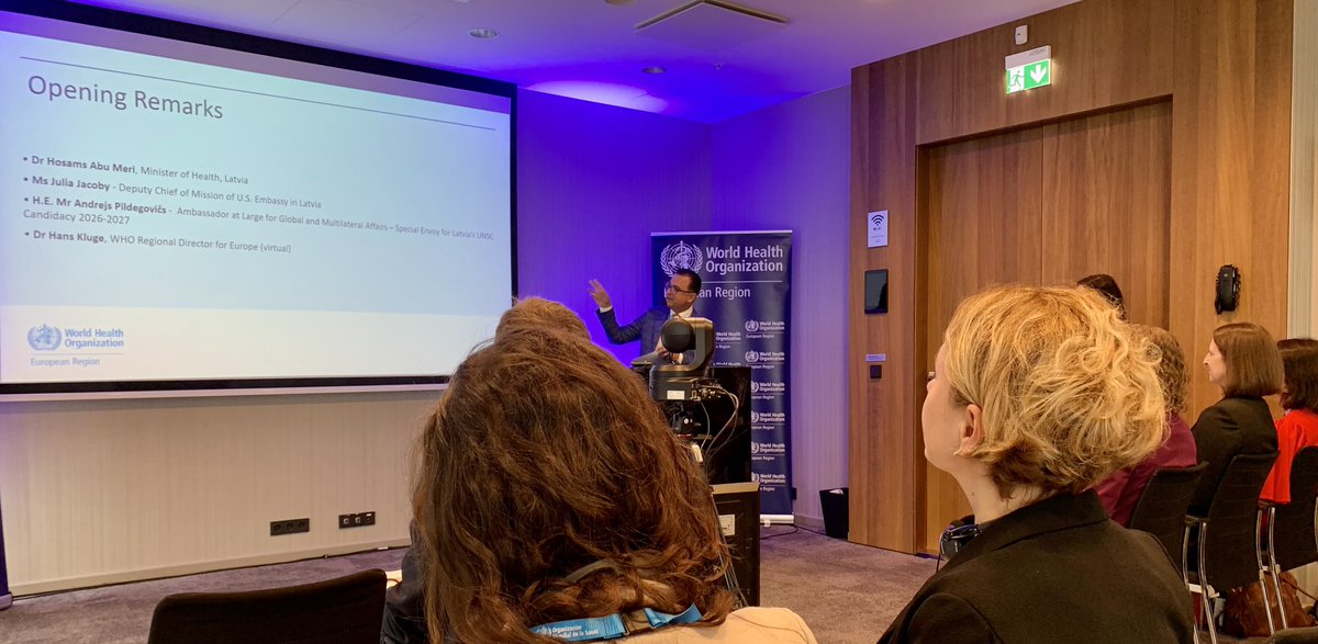 Convening in #Riga today for “Mental Health &amp; Psychosocial Support in the Time of Crises” conference to adress societal challlenges related to ongoing crises, regional #cooperation priorities in #MHPSS &amp; specific challenges in  supporting affected populations.