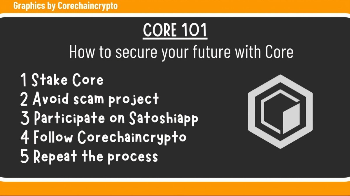 corefrontline's tweet photo. 🚨🚨🚨GM Crypto Enthusiasts & Determined Coretoshis 💪 

🔸Lessons for the Newbie - OG
Educate yourself daily and stay scam free 

1 Core >= $1000 [ nearest future ]

We'll always remind you of the importance of stake core or avoid investing in scam projects

If you share in this value vision, spread the news and keep more coretoshis informed when you 👇
Like + Repost