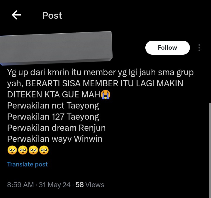 anrfdhrj's tweet photo. humanity gabisa diwakilin, 2 member yg speak up atas nama mereka sendiri bukan buat perwakilan grup. https://t.co/8SPHGgy6rc