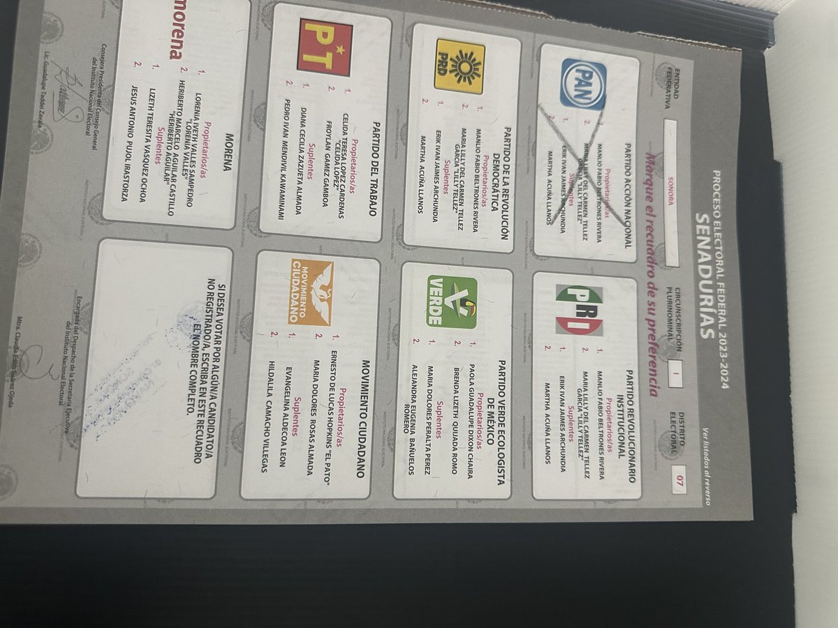 GISELARC's tweet photo. @smaciasr @PartidoMorenaMx @GuadalupeTadei @INEMexico @INE_Sonora Bravo!!!! Yo voté igual que tú Salva https://t.co/yqiJSMbfbJ