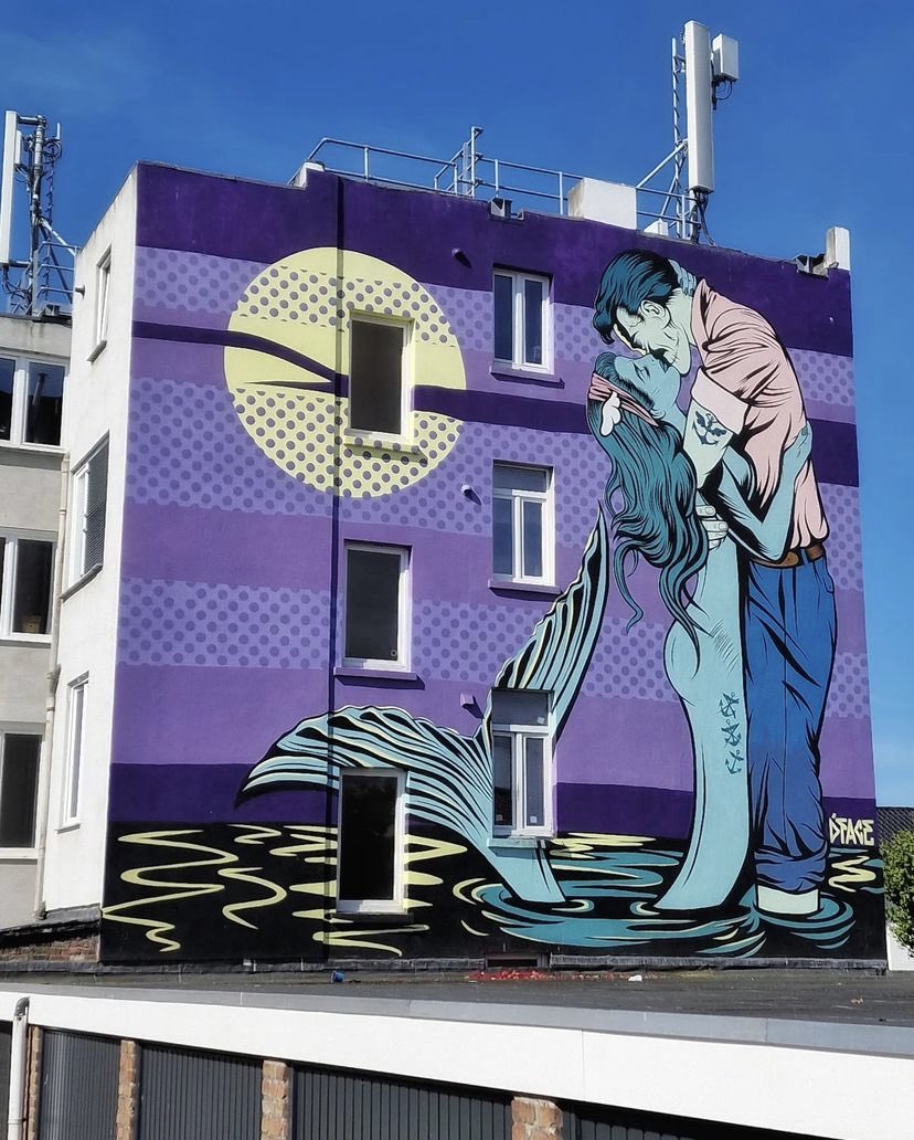 lovestreetart22's tweet photo. 💜💜💜 D*Face in Ostend, Belgium.
#StreetArt #DFace #Belgium https://t.co/tnLiFf6emw