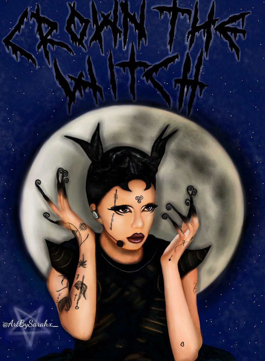 ArtBySarahX1's tweet photo. Bambie Thug 🖤🕯🌙
Fanart by me
#BambieThug #EUROVISION #DoomsdayBlue #CrownTheWitch https://t.co/zhbrSsUQnQ