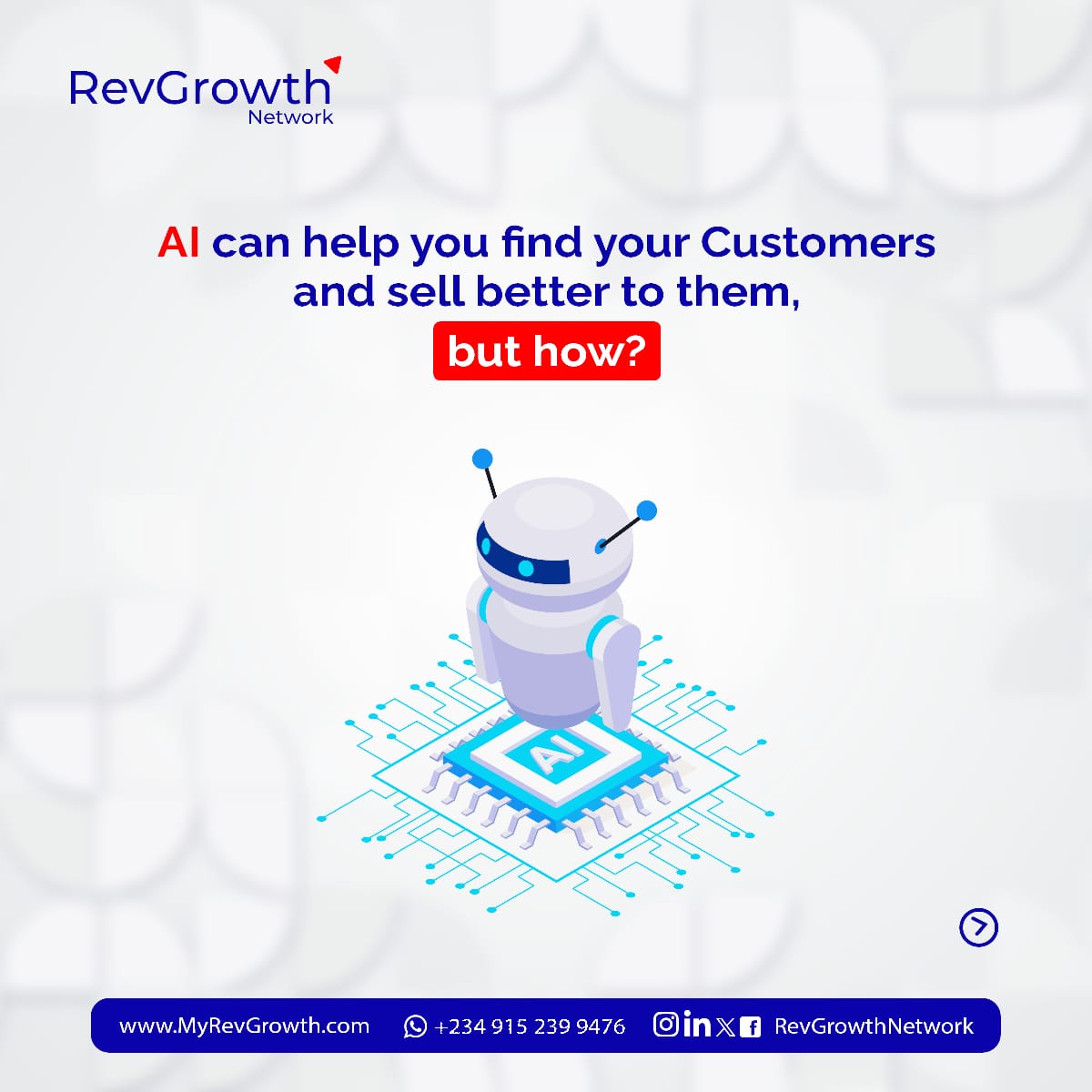 RevGrowthNet's tweet photo. It's common knowledge that AI can optimize business goals and productivity, but how well has it worked for you as a Business Owner or Founder?

A 🪡🧶 https://t.co/iggiRoSYKU