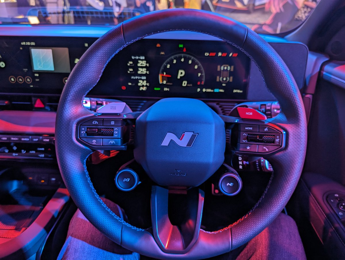 Juliochi0712's tweet photo. 渋谷にてN 発見!
Ioniq5 N超格好良かったです。
#Hyundai #HyundaiMobilityJapan #ヒョンデ #HyundaiN #Neverjustdrive #IONIQ5N #アイオニック5N #RacetrackCapability #HighPerformanceEV #攻殻機動隊 #ghostintheshell #shibuya #渋谷 https://t.co/wM9hcReJIy