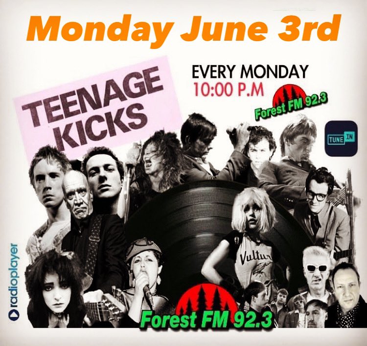 neilmlomax's tweet photo. TONIGHT 10pm 🇬🇧 3/6/24 @ForestFM #tkforestfm radio feat’ @thedamned @StranglersSite @weddingpresent @KEELEYsound @giftbandnyc #NAUT @M0DERNENGLISH @ChameleonsBand #VRSEXband #jesusandmarychain stream 10pm @ https://t.co/U408PVBiJq #radio #nonmainstream #newmusic #punk #newwave 🎙️ https://t.co/gOjW7k4Rbr