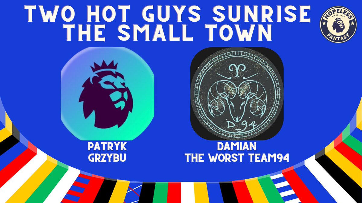 HopelessFPLl's tweet photo. Następne ekipy które będą walczyły o zwycięstwo to: 
Miszany Miszany 
Two Hot guys sunrise the small town 
Buchamy Underdogs 
Orły Archera https://t.co/McLMYbeYvj