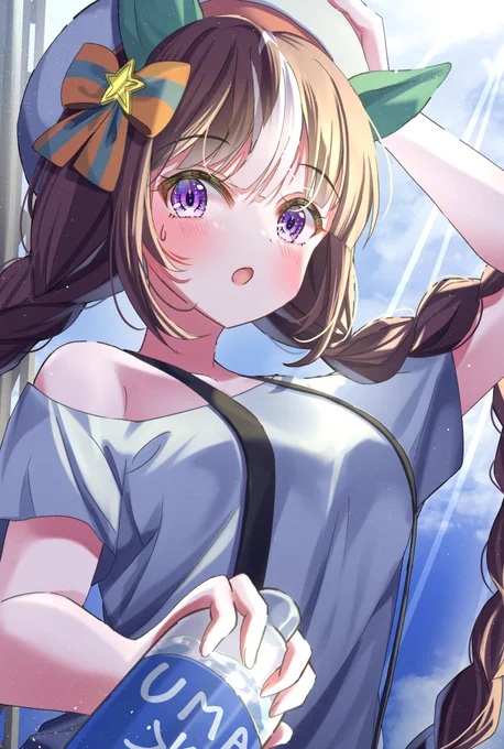 ロコドルのお仕事夏の陣#ウマ娘 #ホッコータルマエ 
