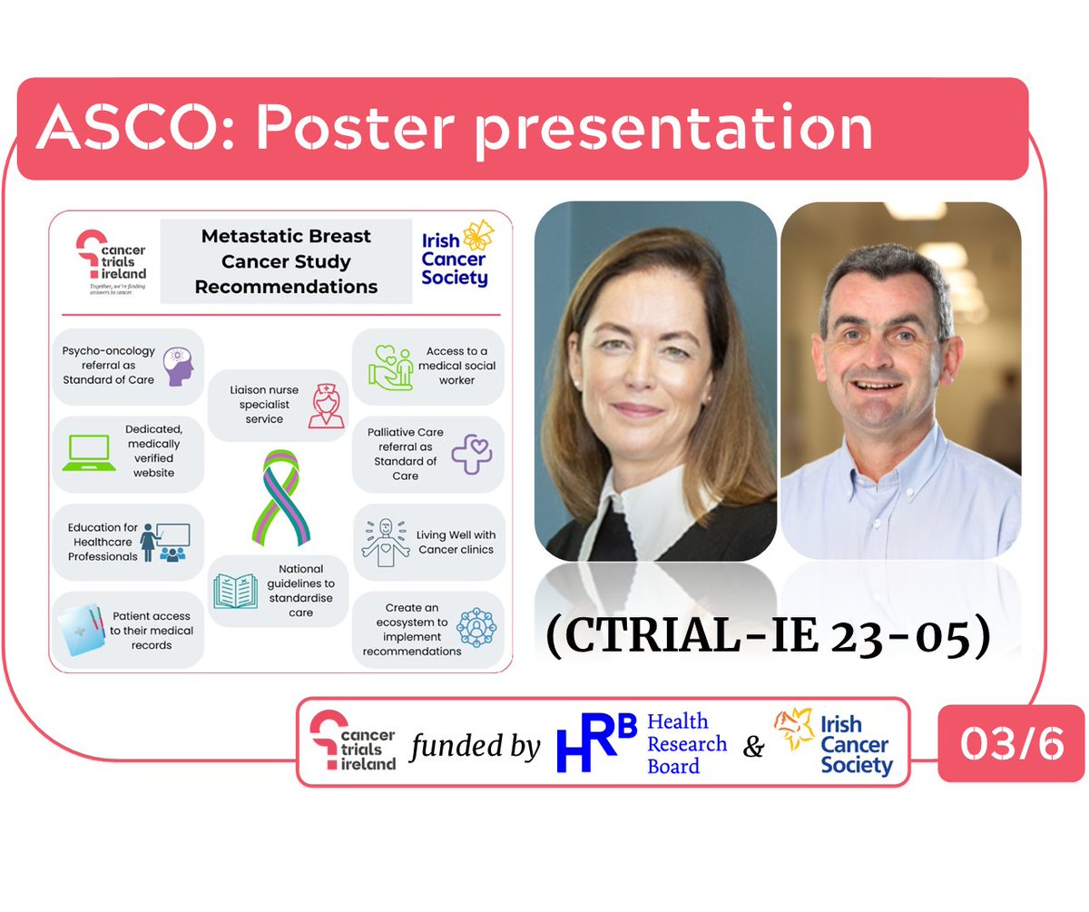 CancerTrialsIreland 🌈 (@cancertrials_ie) on Twitter photo ASCO poster, arising from <a href="/SiobhanGaynor/">Siobhan Gaynor</a>'s survey of 🇮🇪 MBC patients:
"Let’s Talk about Sex, Fertility and Menopause”; the Irish Experience for those Diagnosed with Metastatic Breast Cancer (MBC) – An all-Ireland Patient-led Survey
<a href="/Seamusoreilly18/">Seamus O’Reilly MD PhD</a> <a href="/yvonneo_meara/">Yvonne O’Meara</a> ASCO poster, arising from <a href="/SiobhanGaynor/">Siobhan Gaynor</a>'s survey of 🇮🇪 MBC patients:
"Let’s Talk about Sex, Fertility and Menopause”; the Irish Experience for those Diagnosed with Metastatic Breast Cancer (MBC) – An all-Ireland Patient-led Survey
<a href="/Seamusoreilly18/">Seamus O’Reilly MD PhD</a> <a href="/yvonneo_meara/">Yvonne O’Meara</a>