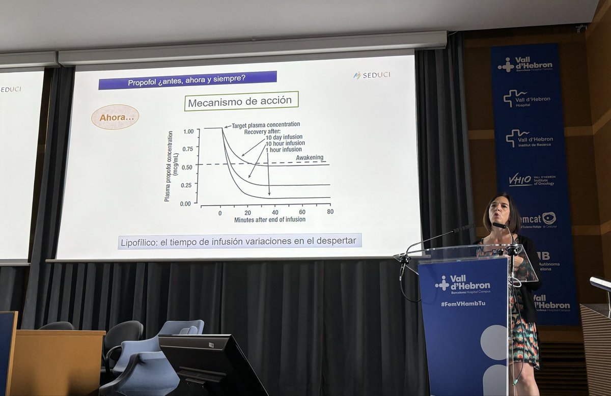 Revisión a fondo del Propofol. Sara Alcantara, intensivista del Puerta de Hierro #SedUCI24