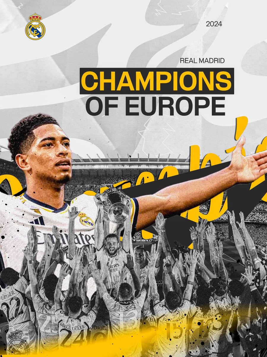 REAL MADRID CHAMPS 🏆
[POSTER]