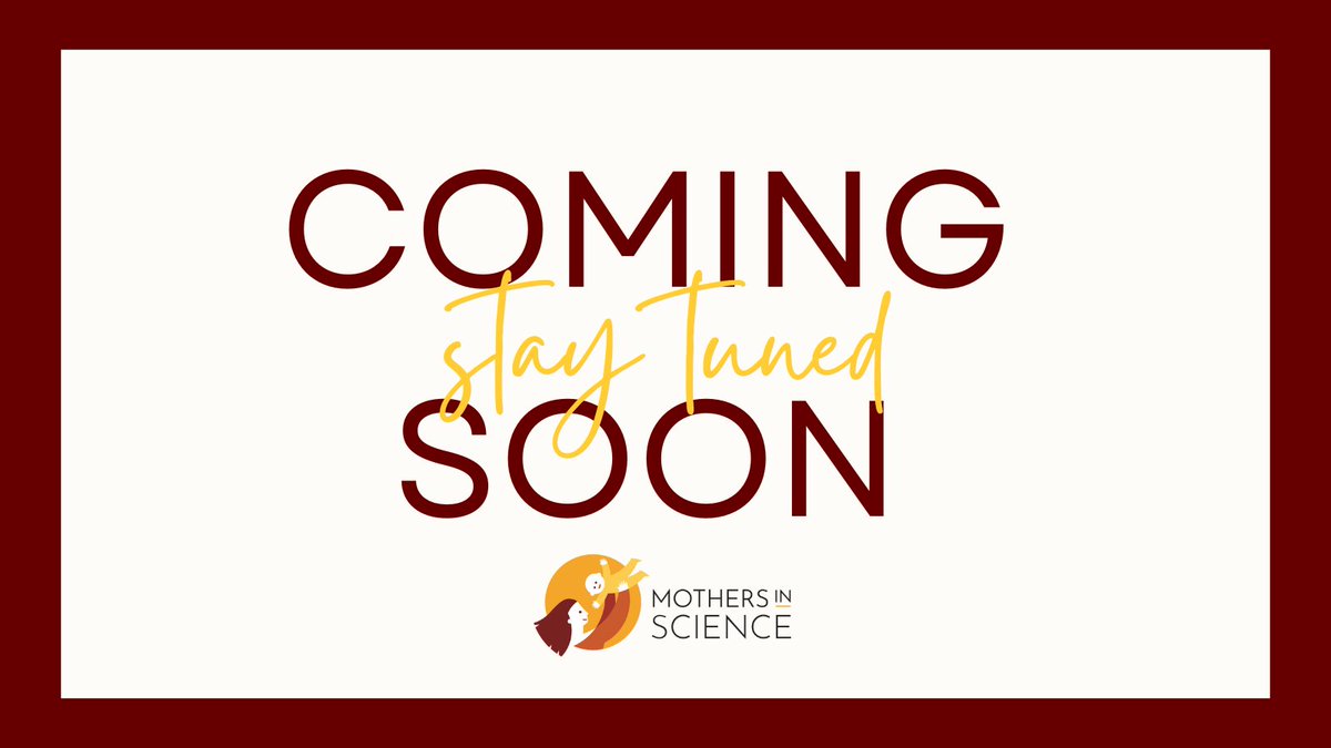 MiS is turning 5 this month! We're celebrating 5 incredible years of supporting mothers in STEM! Join us this month for special events and highlights of our journey. #Anniversary #STEMMoms #WomenInSTEM @momademia