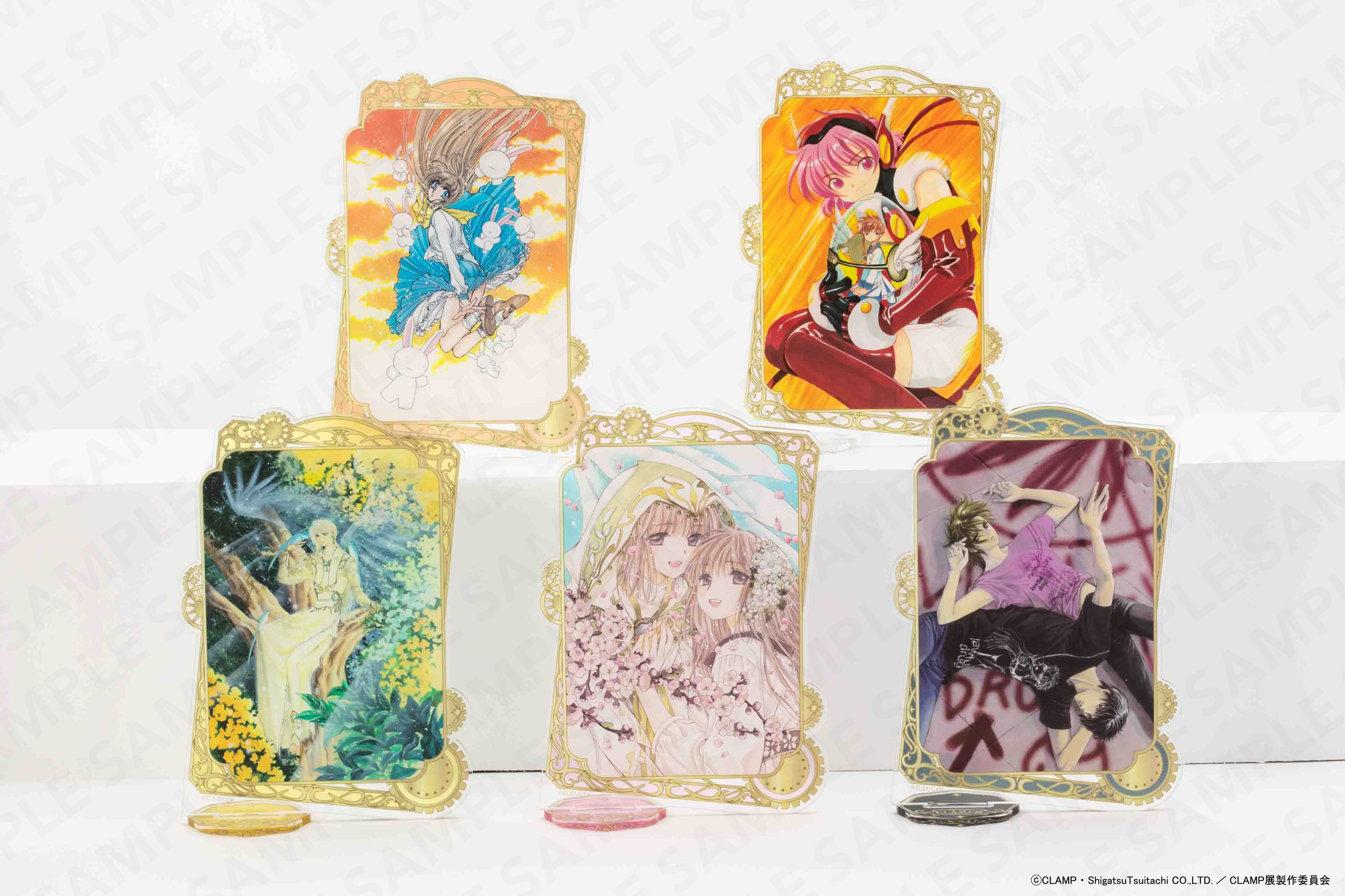 福岡新商品】<br>アクリルブロック／CLAMP展 キービジュアル 「P