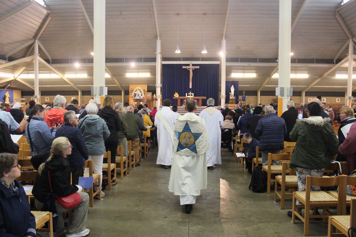 RadioMariaB's tweet image. Een terugblik op onze bedevaart naar Banneux van vrijdag 31 mei 🙏