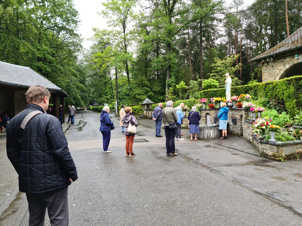 RadioMariaB's tweet image. Een terugblik op onze bedevaart naar Banneux van vrijdag 31 mei 🙏