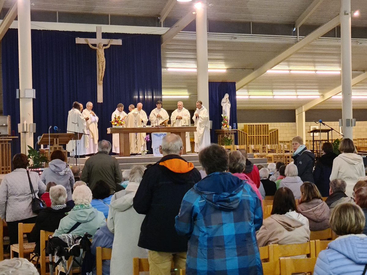 RadioMariaB's tweet image. Een terugblik op onze bedevaart naar Banneux van vrijdag 31 mei 🙏