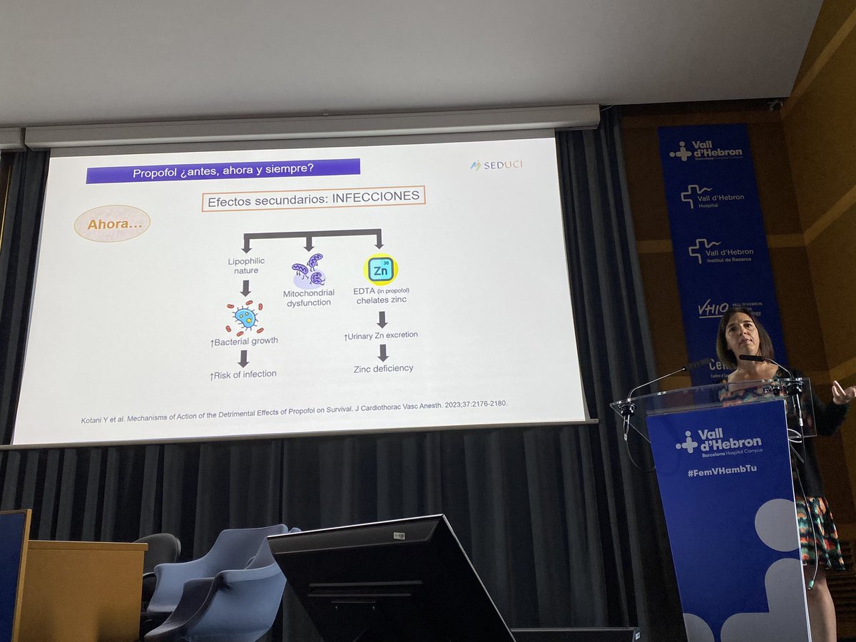 Infección asociada al Propofol. Ojo a las jeringas precargadas de Propofol. Sara Alcantara #SEDUCI2024