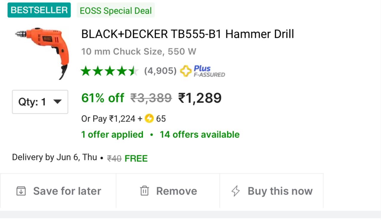 DealBee Deals on X Black Decker Hammer Drill Machine at 1 289. https t i0kctHffKt https t qtsWTVdlh2 X