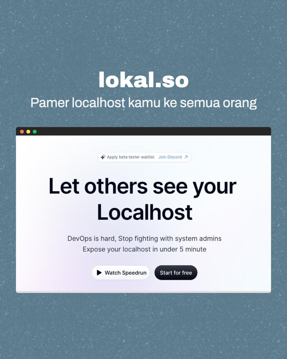SekolahKoding's tweet image. Mau sharing progess kerjaan ke teman atau client? Tools ini bisa bantu kamu expose kodingan di localhost ke internet. Ada link https yg bisa dishare atau test endpoint/webhook
.
Kamu pakai apa?
.
 #coding #pemrograman #anakit #ngoding #informatika #belajar #belajaronline #koding