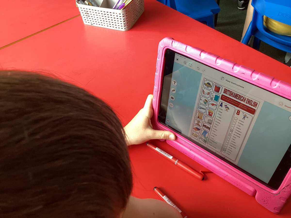 Y4Auckley's tweet photo. For a bit of fun we have looked at some language differences between some English and American words. #hookday https://t.co/6araYvnWzt