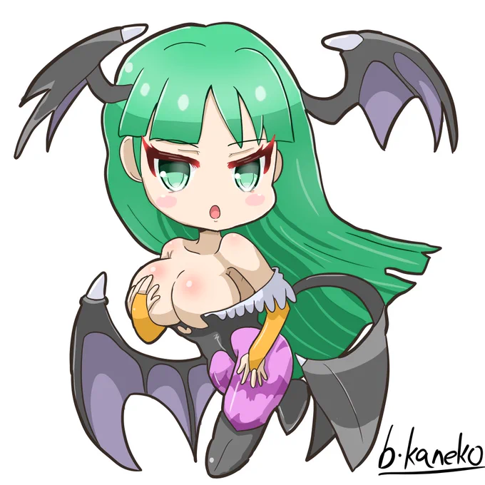 モリガンの過去絵4枚セット 